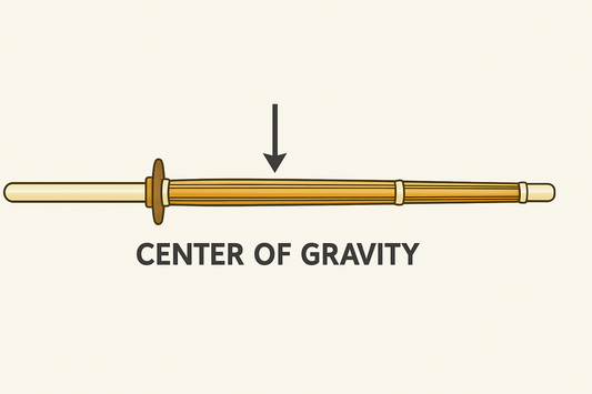 How to Find the Center of Gravity on a Kendo Shinai