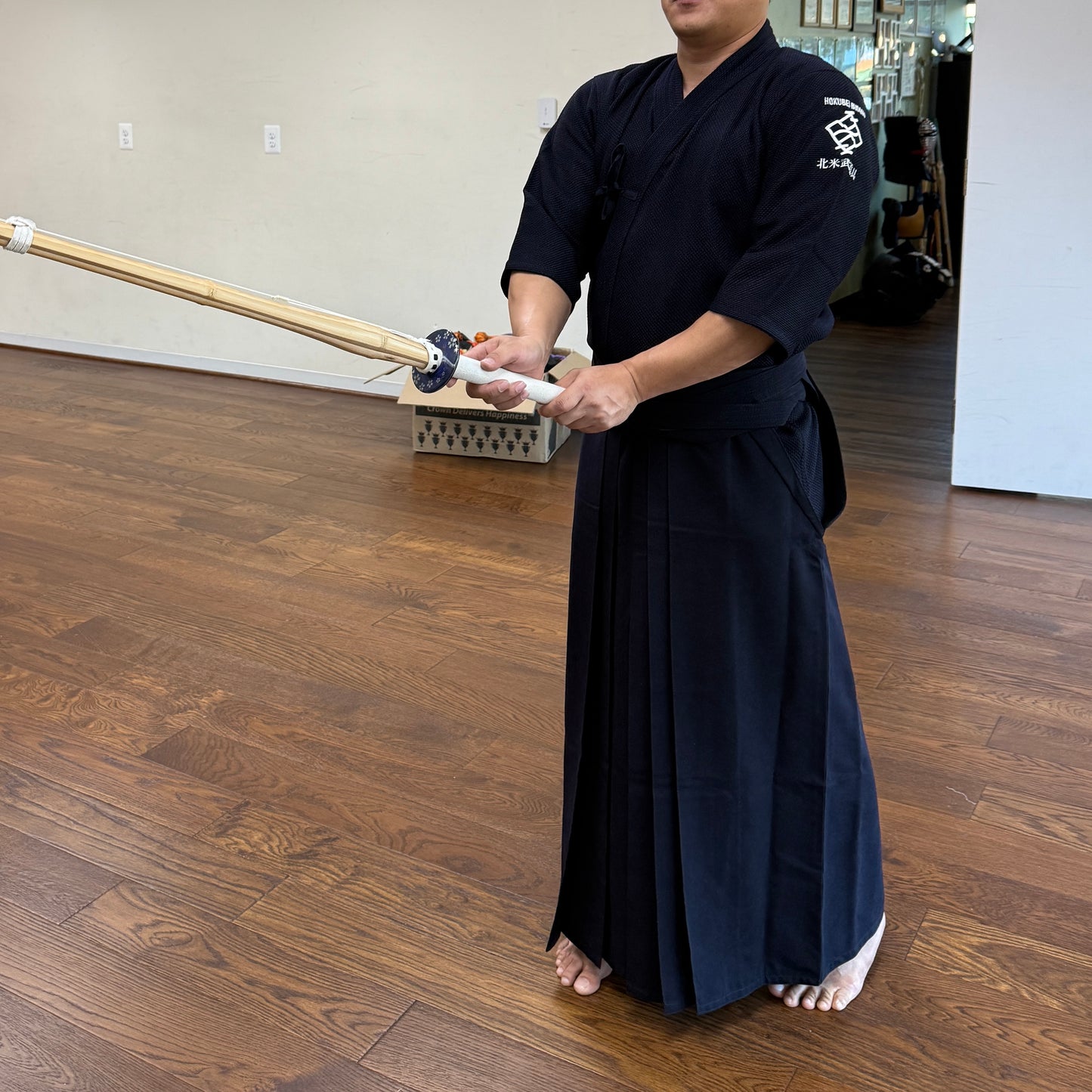 Mirai Premium Synthetic Hakama by Kanmuri