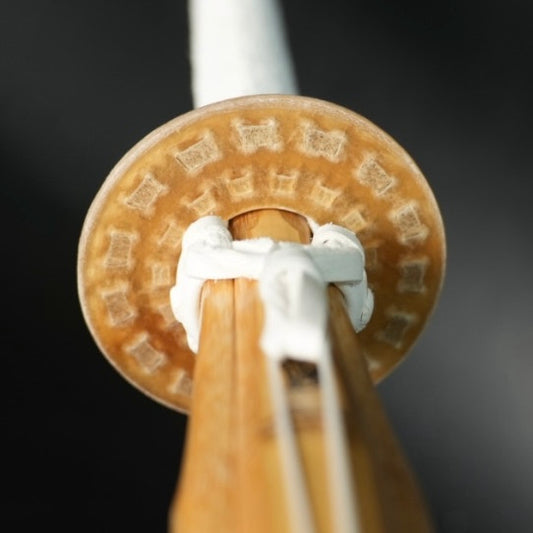 Made in Japan Stitched Cow-hide Tsuba