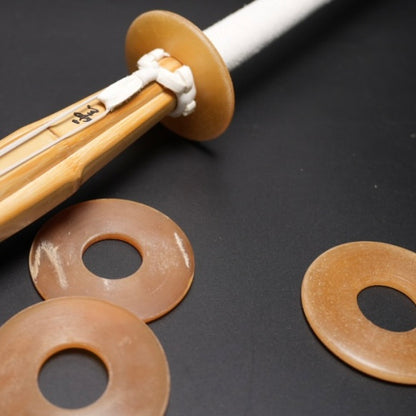 Made in Japan Cow-Hide Tsuba