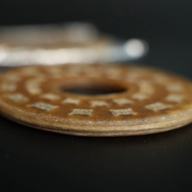 Made in Japan Stitched Cow-hide Tsuba