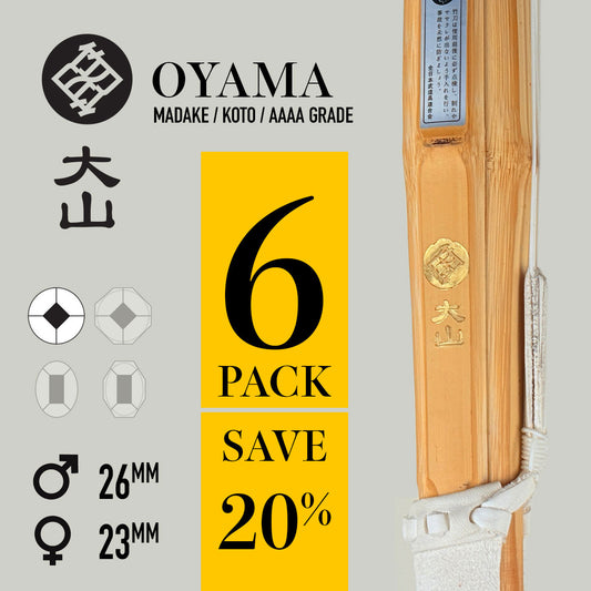 Oyama / Madake / Koto - 6 Pack