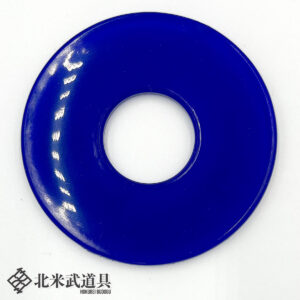 Strong plastic tsuba - clear with tint of color - Made in Japan - Hokubei Budogu - Kendo Shop in USA